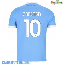 Camisa de time de futebol Lazio Mattia Zaccagni #10 Replicas 1º Equipamento 2025-26 Manga Curta